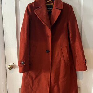Sam Edelman Red Pea Coat